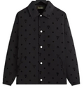 Kith x Columbia Monogram Coach Jacket Black