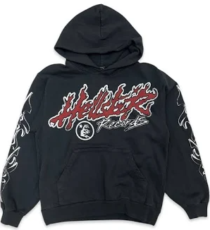 Hellstar Records Hoodie - Black