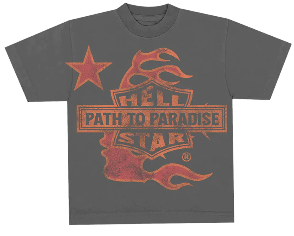 Biker Tour Tee - Grey