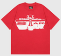 Hellstar Studios Jesus Emblem T-Shirt- Red