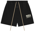 NBA x Essentials Grey Logo Shorts Black