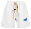 NBA x Essentials Light Heather Oat Shorts
