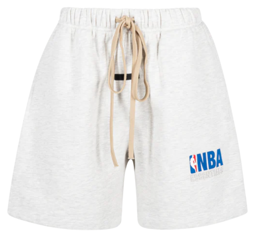 NBA x Essentials Light Heather Oat Shorts