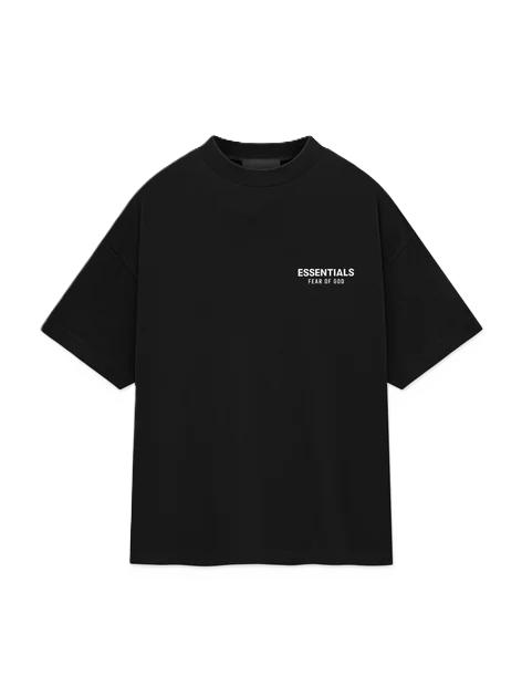 Fear of God Essentials Black Tee SS24
