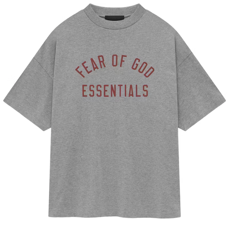 Fear of God Essentials Dark Heather Tee
