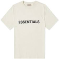 Fear of God Essentials Oatmeal Front Logo Tee