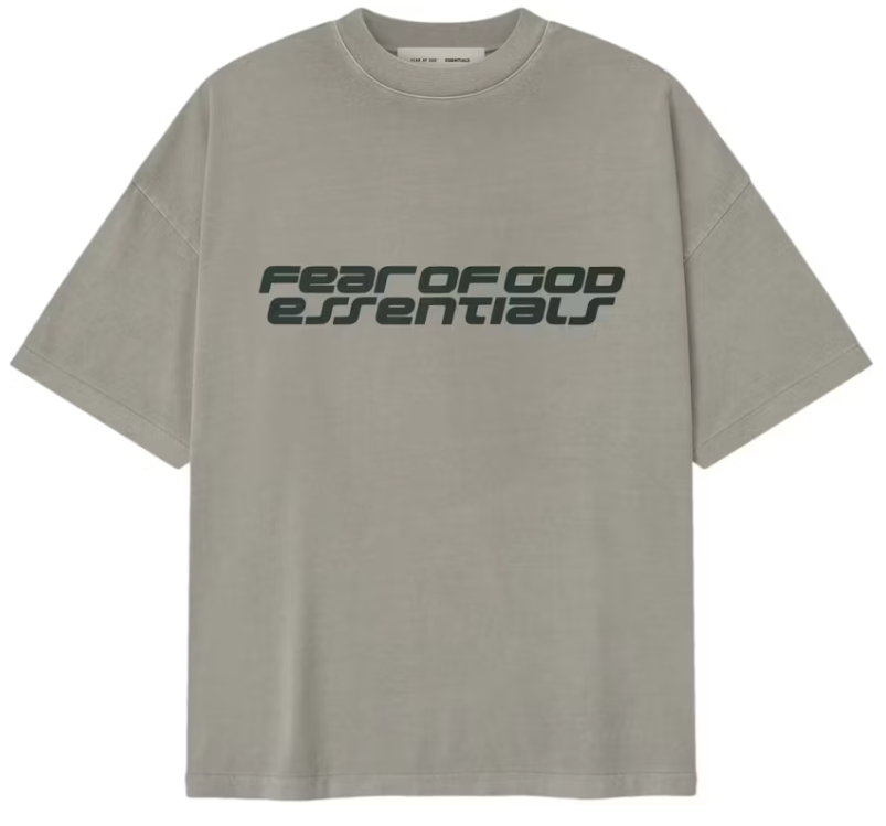 Fear of God Essentials 90's Tee Smoke Grey