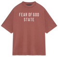 Fear of God Essentials Heavy Crewneck Tee Crimson