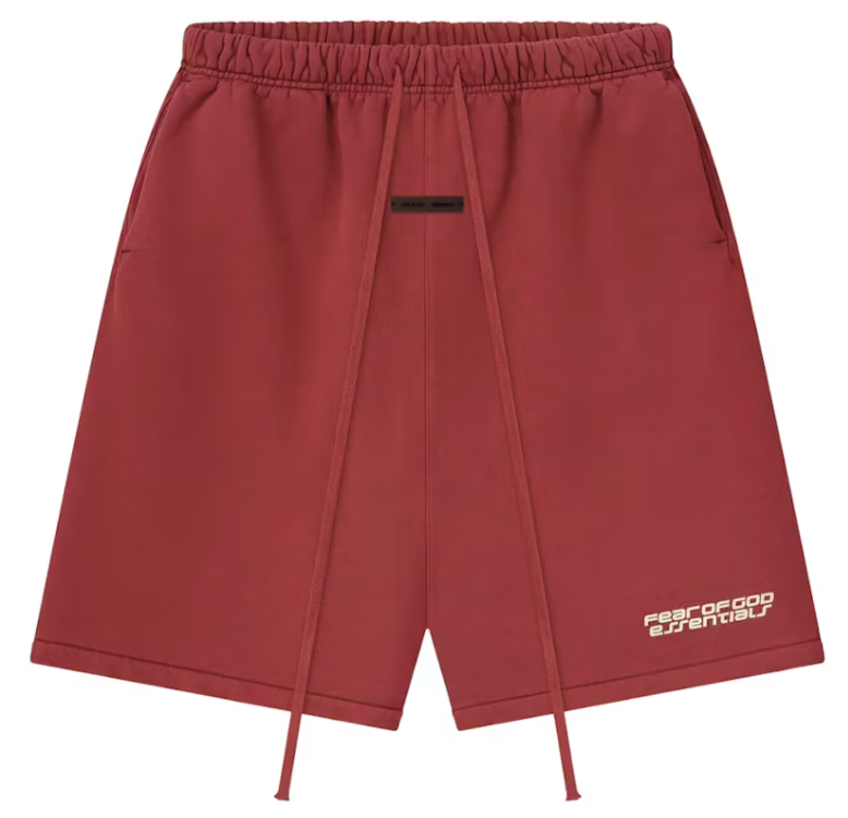 Fear of God Essentials 90's Crimson Shorts