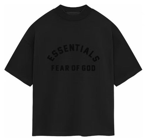 Fear of God Essentials Jet Black Tee