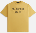 Fear of God Essentials Heavy Crewneck Tee Amber