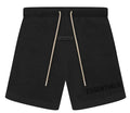 Fear of God Essentials Off Black Shorts