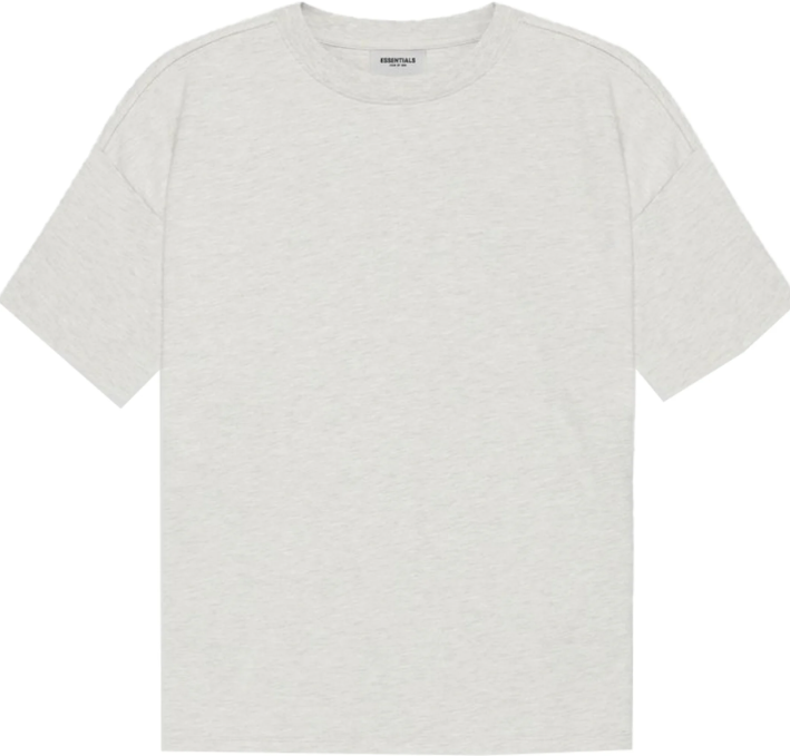 Fear of God Sage Light Heather Oatmeal Tee Back Logo (SS21)