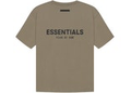 Fear of God Essentials Taupe Back Logo Tee