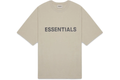 Fear of God Essentials Olive Front Logo Tee