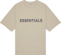 Fear of God Essentials  Tan Front Logo Tee
