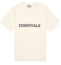 Fear of God Essentials Cream Front Logo Tee
