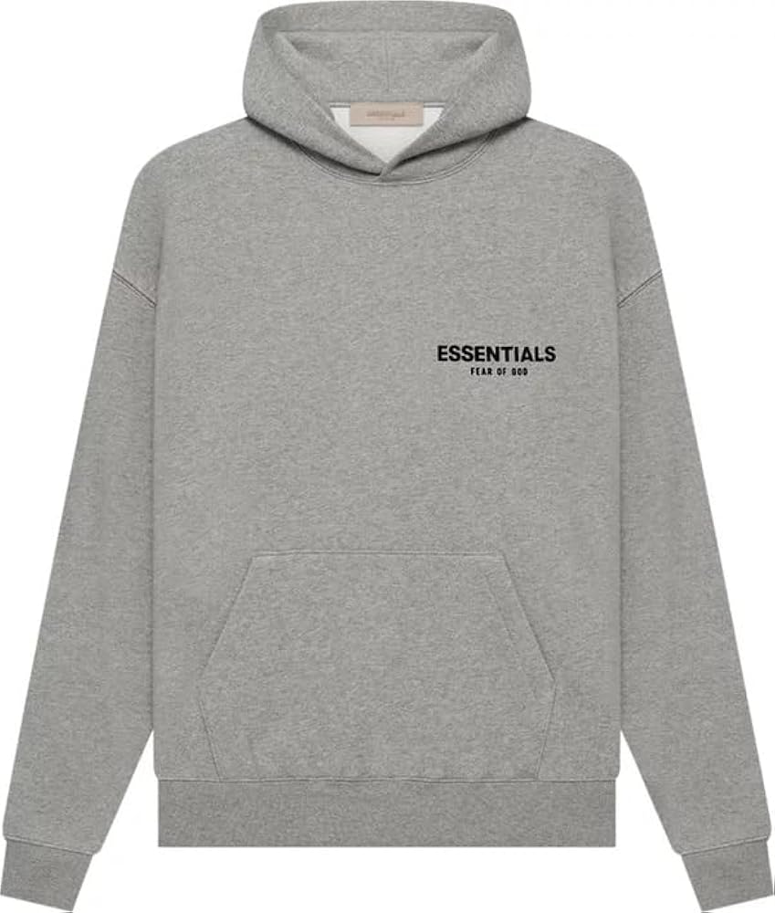 Fear of God Essentials Dark Oatmeal Hoodie
