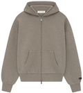 Fear of God Essentials FW25 Homestead Heather Grey Zip Up