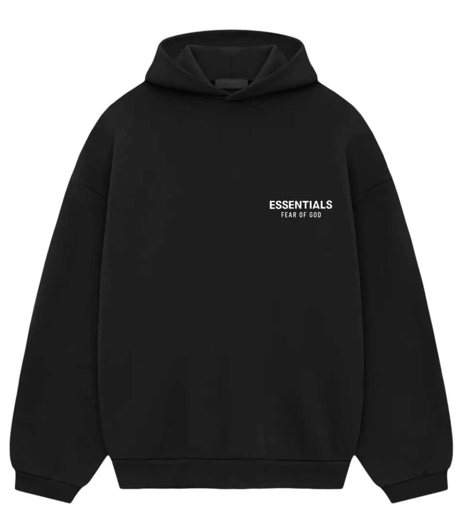 Fear of God Essentials FW24 Black Hoodie