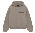 Fear of God Essentials Heather Grey Hoodie FW24