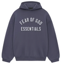 Fear of God Essentials Hoodie Marine FW24