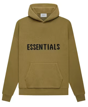 Fear of God Essentials Amber Knit Pullover Hoodie
