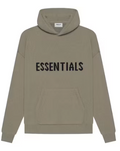 Fear of God Essentials Taupe Knit Pullover Hoodie (SS21)