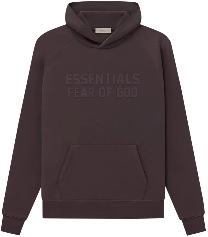 Fear Of God Essentials Hoodie Plum