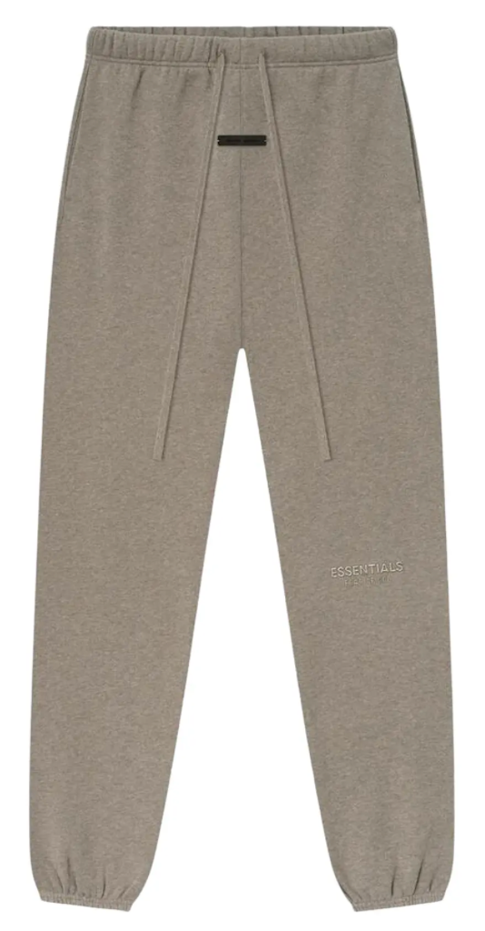 Fear of God Essentials Homestead Heather Grey Core Sweatpants SS25