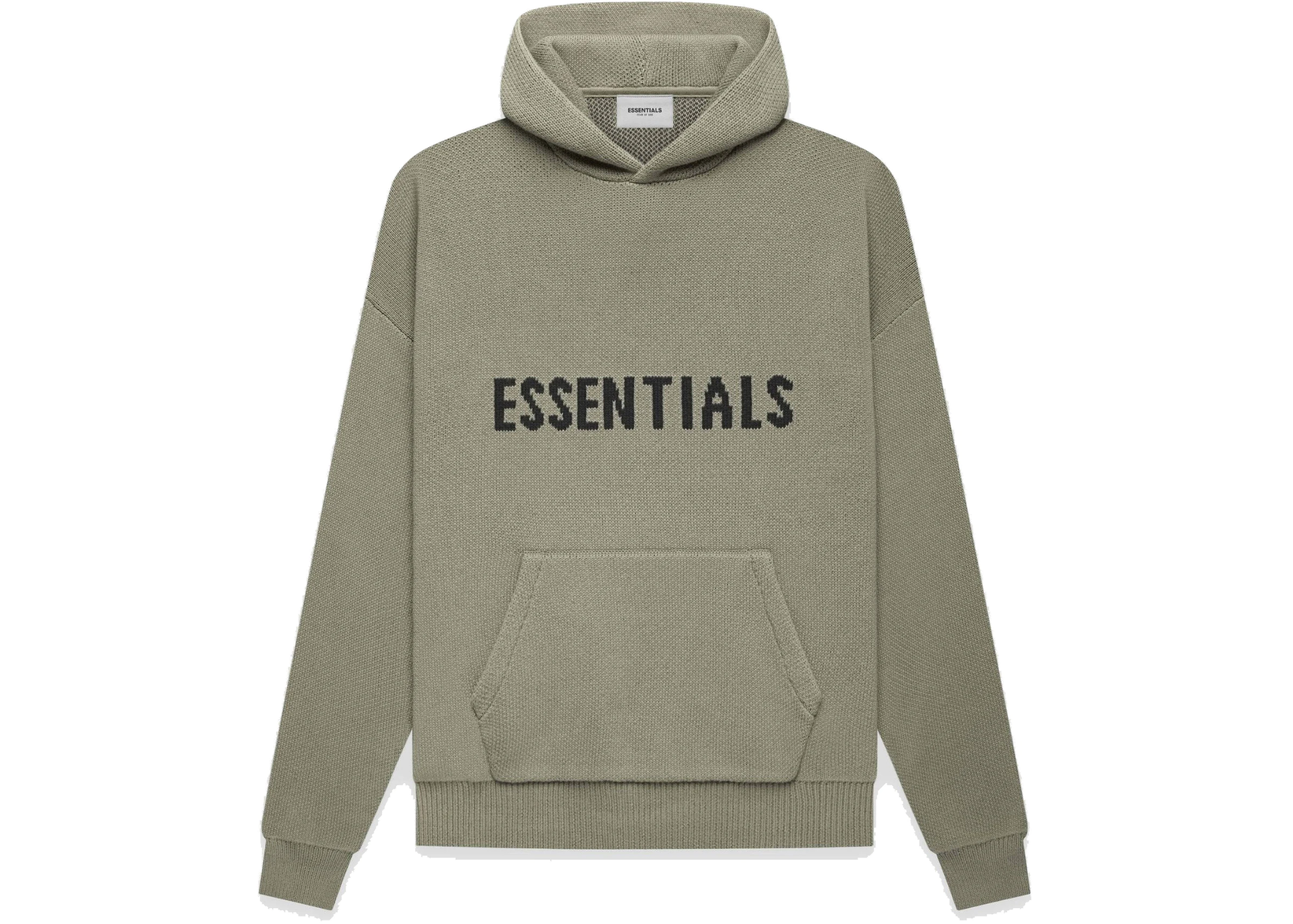 Fear of God Essentials Pistachio Knit Pullover Hoodie