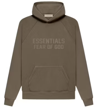 Fear of God Essentials Hoodie (SS22) - Wood