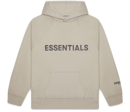Fear of God Essentials Pullover Hoodie Applique Logo - Olive