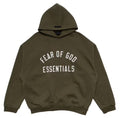 Fear of God Essentials Fleece Hoodie Military