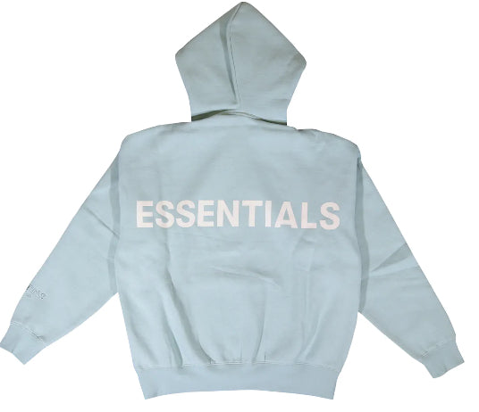 Fear of God Essentials 3M Back Logo Hoodie - Blue