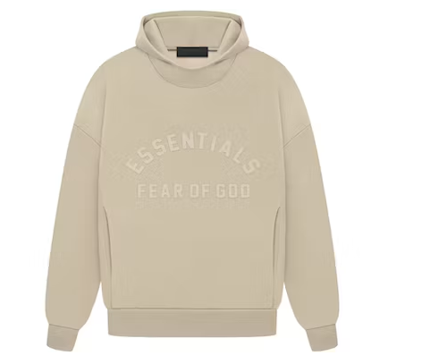 Fear of God Essentials Dusty Beige Hoodie (SS23)