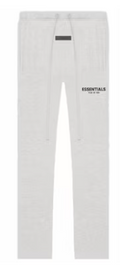 Fear of God Essentials Light Oatmeal Relaxed Sweatpants (SS22)