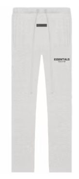 Fear of God Essentials Light Oatmeal Relaxed Sweatpants (SS22)