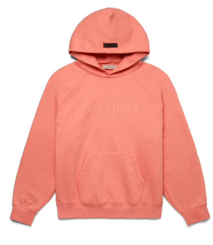 Fear of God Essentials Coral Hoodie SS22