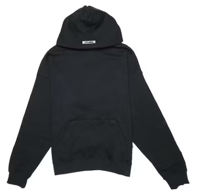 Fear of God Essentials 3M Back Logo Hoodie - Black