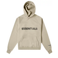 Fear of God Essentials Tan Front Logo Hoodie (SS20)