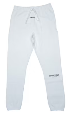 Fear of God Essentials White Sweatpants (SS21)