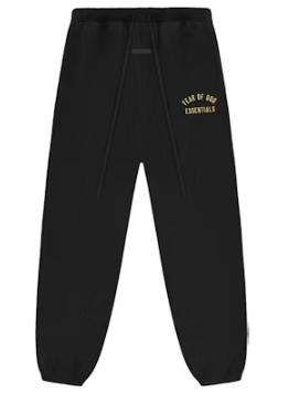 Fear of God Essentials Fleece Sweatpants - Black