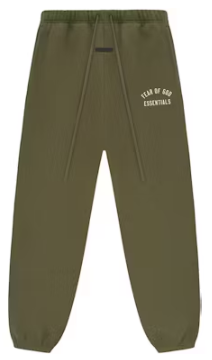 Fear of God Essentials Fleece Sweatpants - Military Green