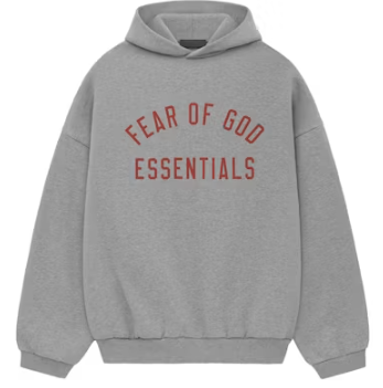 Fear of God Essentials Fleece Hoodie - Dark Heather