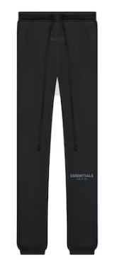 Fear of God ESSENTIALS Black Sweatpants (SS21)