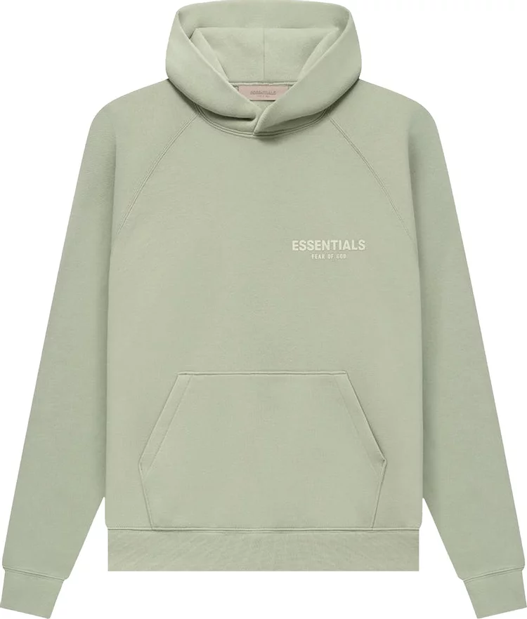 Fear of God ESSENTIALS Seafoam Hoodie (FW22)
