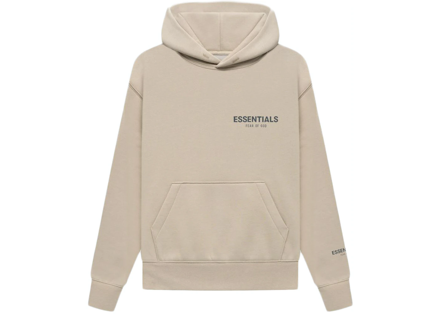 Fear of God ESSENTIALS Core Tan Hoodie (FW21)