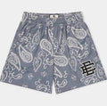 EE BASIC SHORT GREY PAISLEY