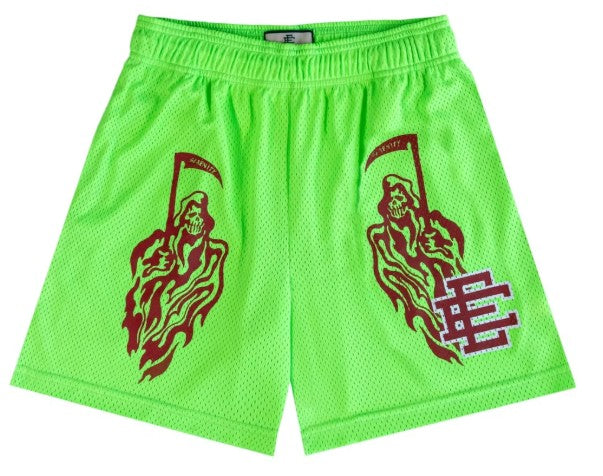 Eric Emanuel x Warren Lotas Short Green/Red